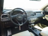 2017 Kia Sorento SXL V6 AWD Black Interior