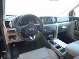 2017 Kia Sportage LX AWD Gray Interior