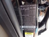 2017 Discovery Sport Color Code for Santorini Black Metallic - Color Code: 820