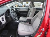 2017 Toyota Corolla LE Steel Gray Interior
