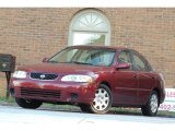 Inferno Red Nissan Sentra in 2002