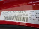 2017 Compass Color Code for Redline 2 Coat Pearl - Color Code: PRM