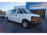 2017 Summit White Chevrolet Express 3500 Cargo Extended WT #115896046