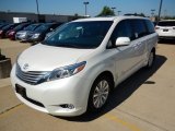 2017 Blizzard White Pearl Toyota Sienna Limited AWD #115924295