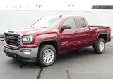 2017 Crimson Red Tintcoat GMC Sierra 1500 SLE Double Cab 4WD #115924275