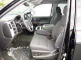 2017 GMC Sierra 1500 SLE Double Cab 4WD Jet Black Interior