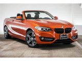 Valencia Orange Metallic BMW 2 Series in 2017