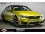 2017 Austin Yellow Metallic BMW M4 Coupe #115924200
