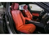 2017 BMW 3 Series 330i xDrive Gran Turismo Coral Red Interior