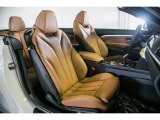 2017 BMW 4 Series 430i Convertible Saddle Brown Interior