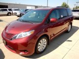 2017 Salsa Red Pearl Toyota Sienna LE AWD #115924304