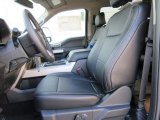 2017 Ford F250 Super Duty Lariat Crew Cab 4x4 Black Interior