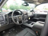 2017 Chevrolet Silverado 1500 LTZ Double Cab 4x4 Jet Black Interior