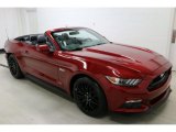 2017 Ford Mustang GT Premium Convertible Front 3/4 View