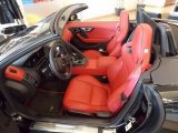 2017 Jaguar F-TYPE SVR AWD Convertible SVR Quilted Red W/Jet Stitching Interior