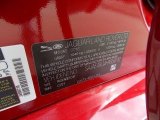 2017 XE Color Code for Italian Racing Red - Color Code: CAH