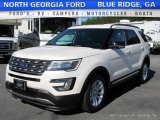 2017 White Platinum Ford Explorer XLT #115955787