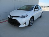 2017 Toyota Corolla XLE Front 3/4 View