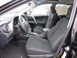 2017 Toyota RAV4 XLE Black Interior