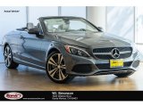 2017 Selenite Grey Metallic Mercedes-Benz C 300 Cabriolet #115992218