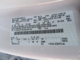 2017 F350 Super Duty Color Code for Oxford White - Color Code: Z1
