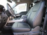 2017 Ford F250 Super Duty Lariat Crew Cab 4x4 Black Interior