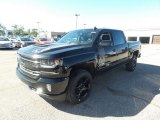 2017 Black Chevrolet Silverado 1500 LTZ Crew Cab 4x4 #115992400