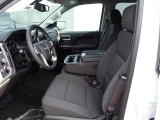 2017 GMC Sierra 1500 SLE Double Cab 4WD Jet Black Interior