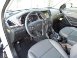 2017 Hyundai Santa Fe Sport 2.0T Ulitimate AWD Gray Interior