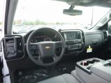 2017 Chevrolet Silverado 1500 Custom Double Cab 4x4 Dark Ash/Jet Black Interior