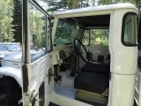 1968 Toyota Land Cruiser FJ45 Pickup Truck Black Interior