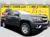 2016 Cyber Gray Metallic Chevrolet Colorado LT Crew Cab 4x4 #116050991