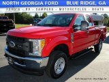 Race Red Ford F250 Super Duty in 2017