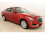 2014 Red Obsession Tintcoat Cadillac CTS Luxury Sedan AWD #116051270