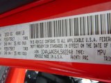 2017 Wrangler Color Code for Firecracker Red - Color Code: PRC