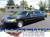 2000 Black Lincoln Town Car Executive Limousine #11586927