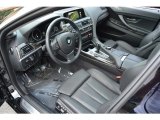 2016 BMW 6 Series 650i xDrive Gran Coupe Black Interior