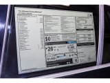 2017 BMW X1 sDrive28i Window Sticker