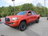 Inferno Orange Toyota Tacoma in 2017