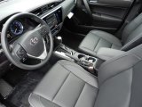 2017 Toyota Corolla LE Black Interior