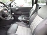 2013 Fiat 500 Turbo Grigio/Nero (Gray/Black) Interior