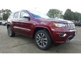 2017 Velvet Red Pearl Jeep Grand Cherokee Overland 4x4 #116117033