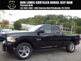 2017 Brilliant Black Crystal Pearl Ram 1500 Express Quad Cab 4x4 #116117218