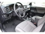 2017 Toyota Tacoma SR Access Cab 4x4 Cement Gray Interior
