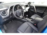 2017 Toyota RAV4 Limited AWD Hybrid Black Interior