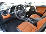 2017 Toyota RAV4 Limited AWD Hybrid Cinnamon Interior