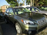 2017 Wilderness Green Metallic Subaru Outback 2.5i Premium #116138439