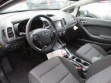 2017 Kia Forte S Black Interior