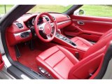 2013 Porsche Boxster S Carrera Red Natural Leather Interior