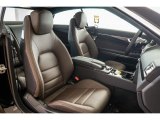 2017 Mercedes-Benz E 400 Coupe Espresso Brown/Black Interior